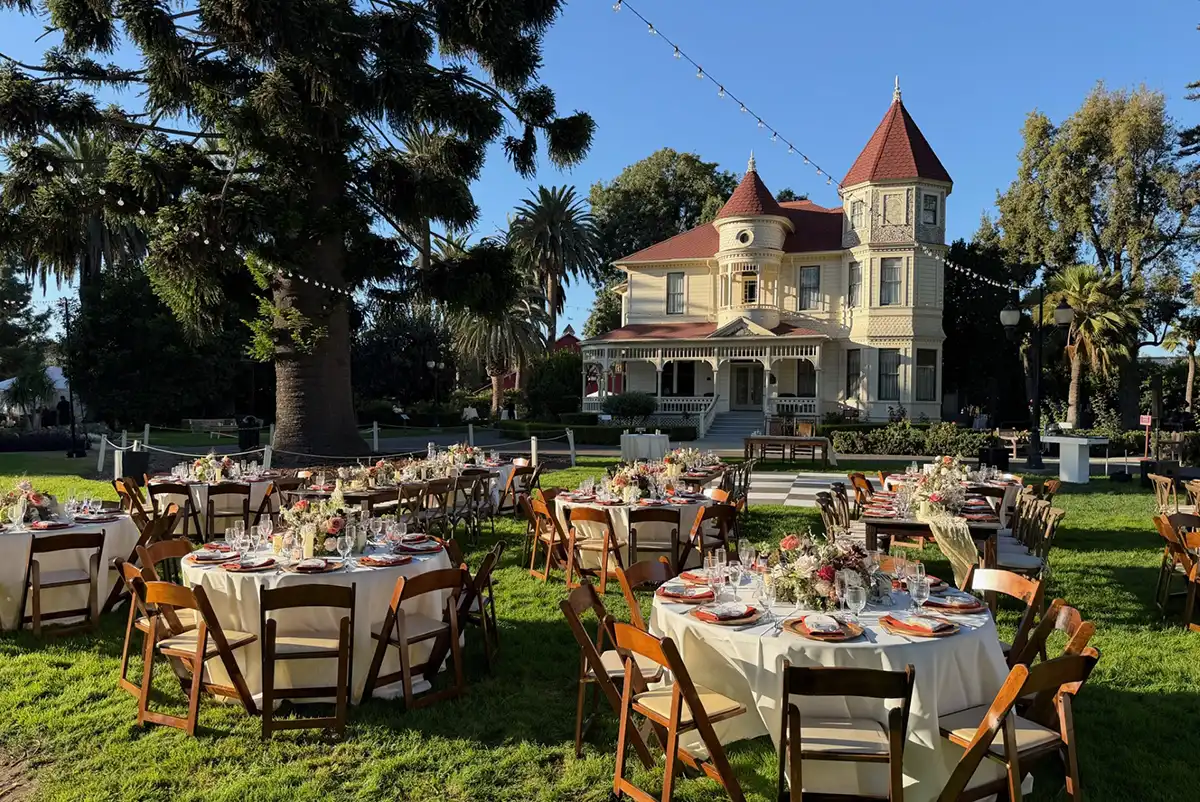 An outdoor event at Camarillo Ranch